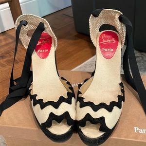 Christian Louboutin Espadrille Sandals